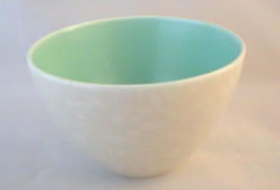 Poole Pottery Ice Green and Seagull Open Sugar Bowls (Large)