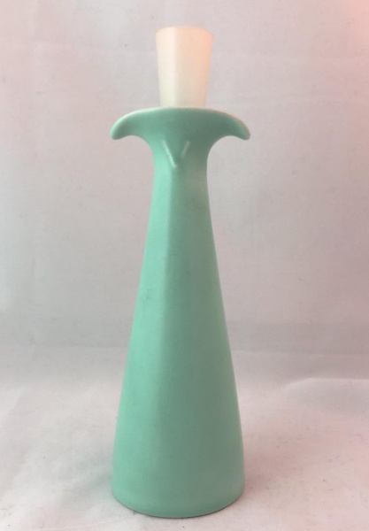 Poole Pottery Ice Green Vinegar Dispensers with Stoppers