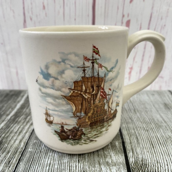 Poole Pottery Mugs - Tall Ship Mug