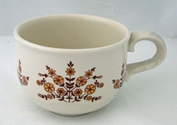 Poole Pottery Nut Tree Standard Tea Cups