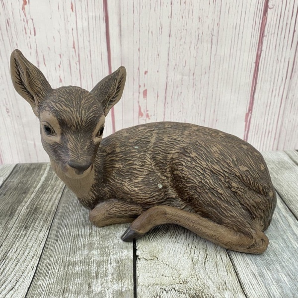 Poole Pottery Stoneware, Baby Deer/Fawn, Large