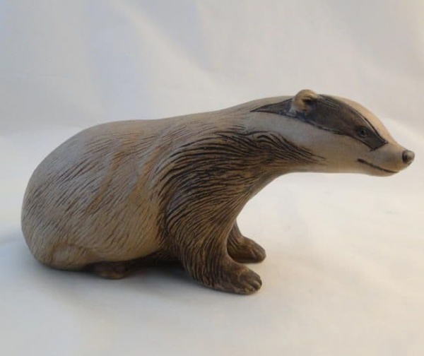 Poole Pottery Stoneware Badger