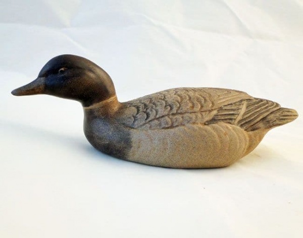 Poole Pottery Stoneware Decoy Duck, Mallard