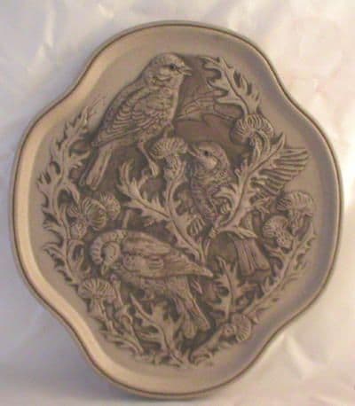 Poole Pottery Stoneware Seasons Plate, Autumn