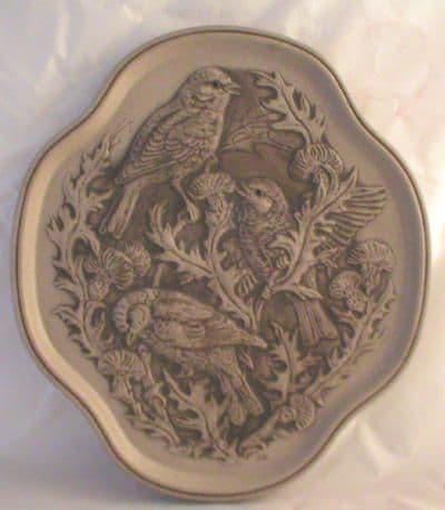 Poole Pottery Stoneware Seasons Plate, Autumn