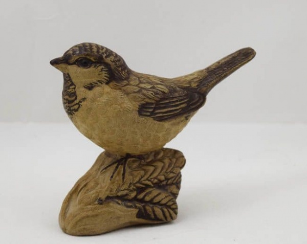 Poole Pottery Stoneware, Sparrow on a Wheat Ear