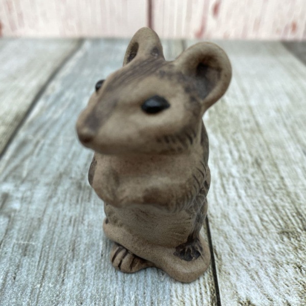 Poole Pottery Stoneware Wildlife Sculptures Mouse, Standing