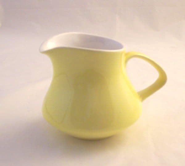 Poole Pottery Sunshine Yellow Milk Jug