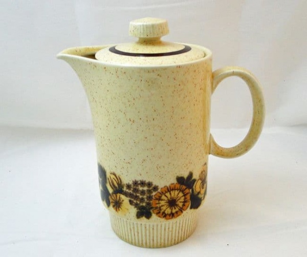 Poole Pottery Thistlewood Lidded Hot Water/Milk Jugs