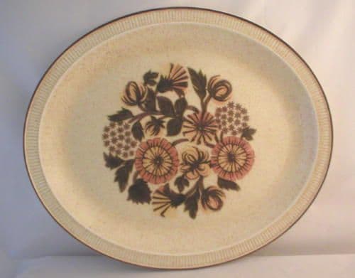 Poole Pottery Thistlewood Oval Platter