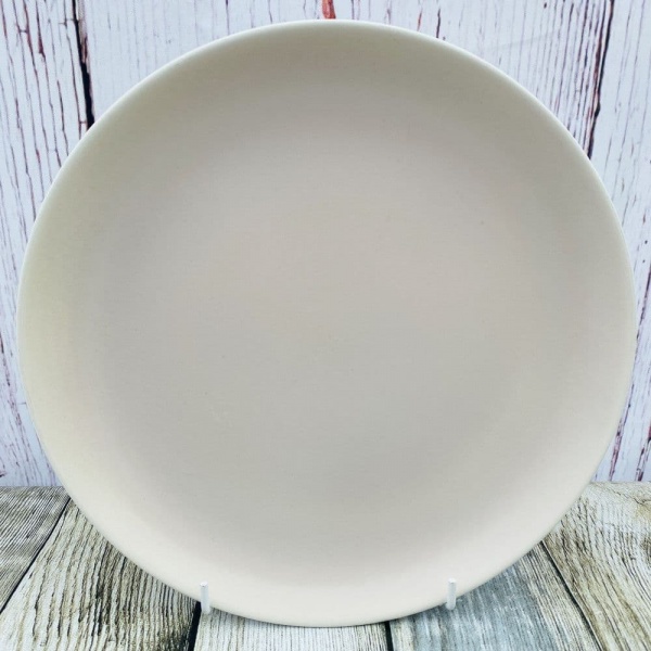 Poole Pottery Twintone Mushroom and Sepia (C54) Salad/Breakfast Plate, 9''