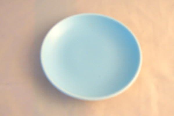 Poole Pottery Twintone Sky Blue Small Dish/Plate.
