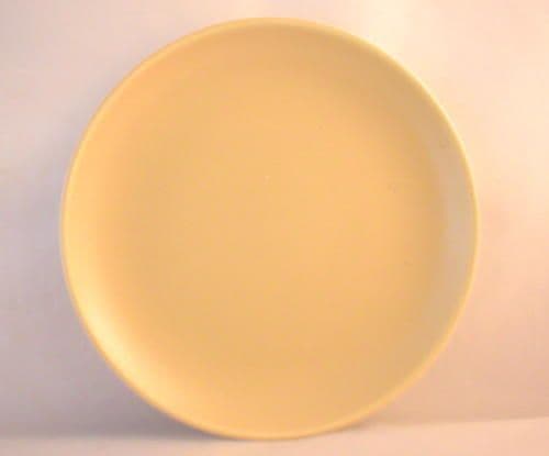 Poole Pottery Twintone Sweetcorn 9'' Salad/Breakfast Plates