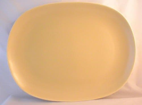 Poole Pottery Twintone Sweetcorn Large Serving Platter