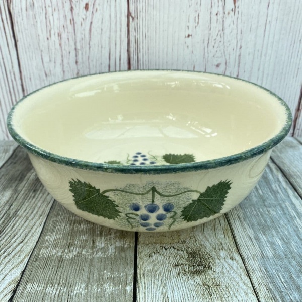 Poole Pottery Vineyard Open Serving Bowl, 9.75''