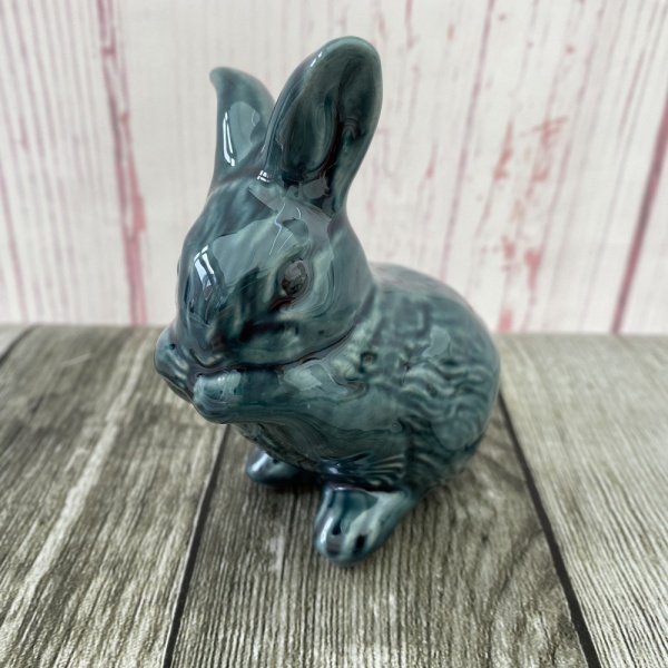 Poole Pottery Blue Washing Rabbit