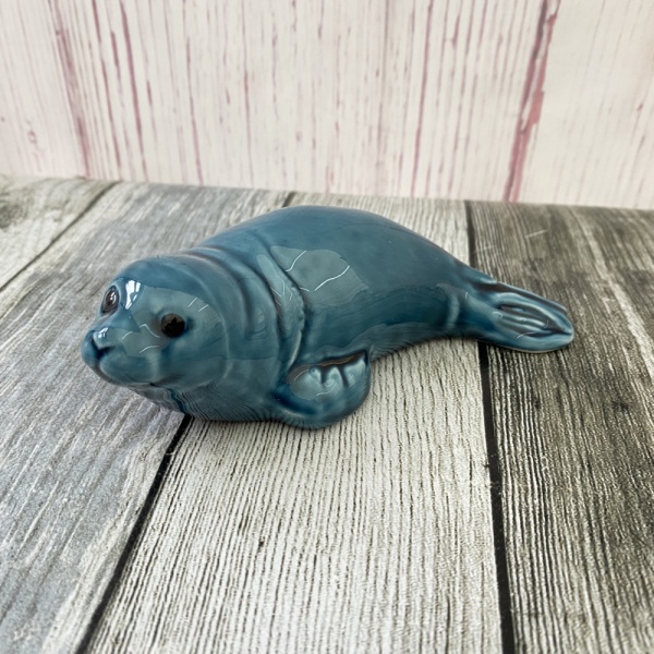 Poole Pottery Blue Seal Pup
