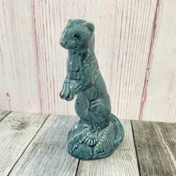 Poole Pottery Blue Stoat