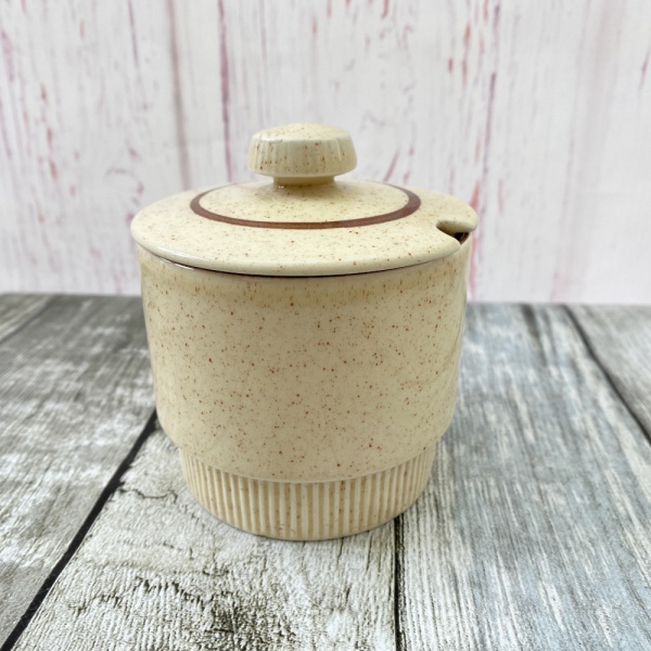 Poole Pottery Broadstone Lidded Jam/Preserve Pot