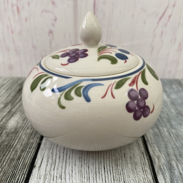 Poole Pottery Cranborne Lidded Sugar Bowl