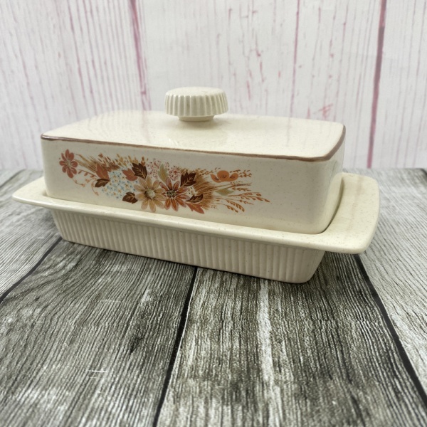 Poole Pottery September Butter Dish