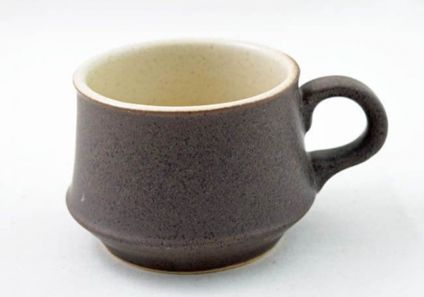 Purbeck Pottery Brown Diamond Small Cups