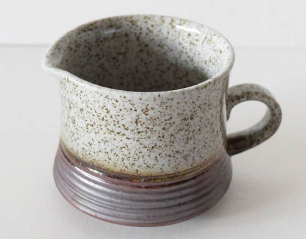 Purbeck Pottery, Portland Grey Speckled Pattern, Milk Jugs