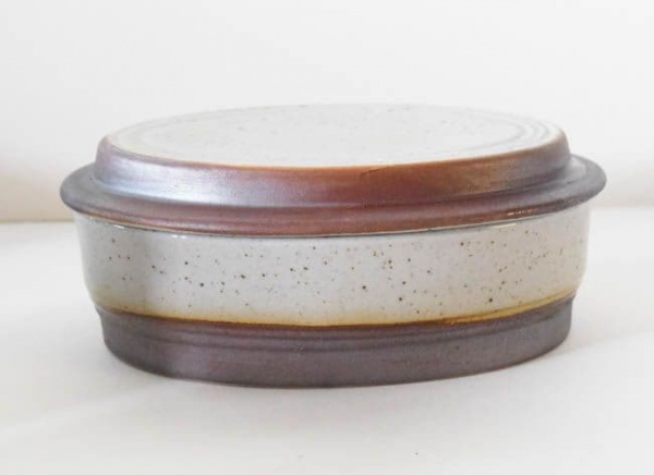 Purbeck Pottery, Portland Lidded Oval Butter Dishes