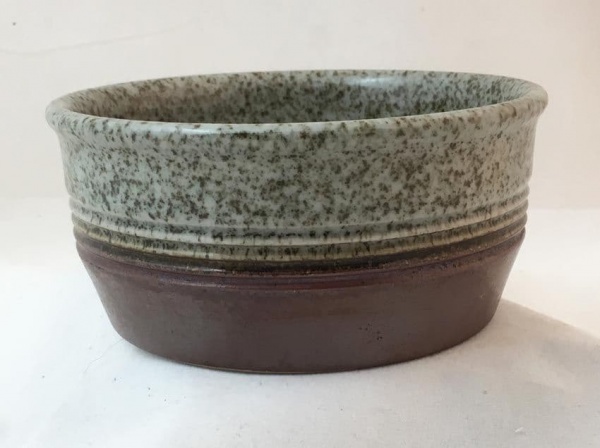Purbeck Pottery, Portland Pattern, Cereal/Soup Bowls, Darker Colouring