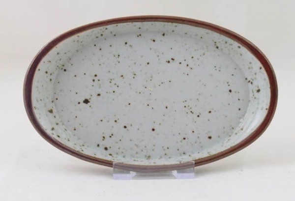 Purbeck Pottery, Portland Pattern, Small Oval Trays