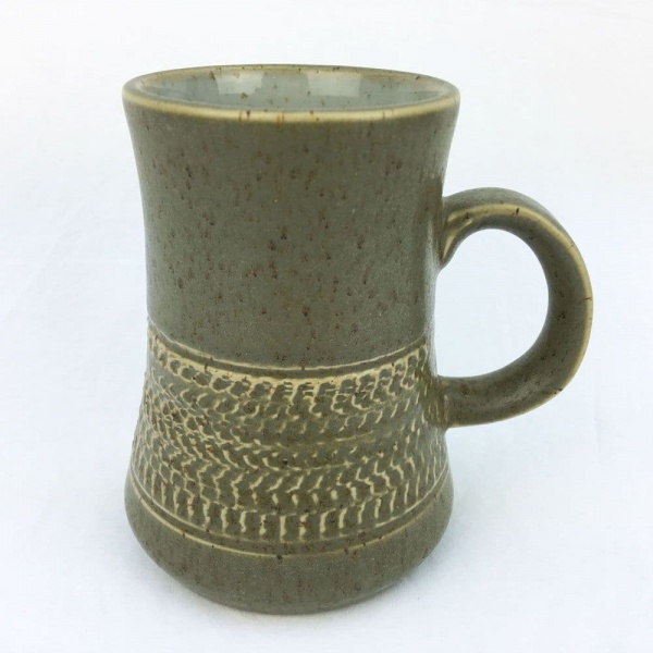 Purbeck Pottery Studland Mugs, Enhanced Patterning