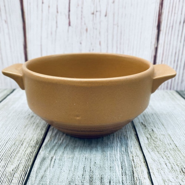 Purbeck Pottery Toast Lug Handled Soup Bowl