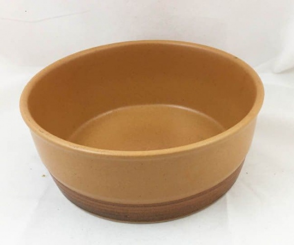 Purbeck Pottery Toast Open Rimless Serving Bowls