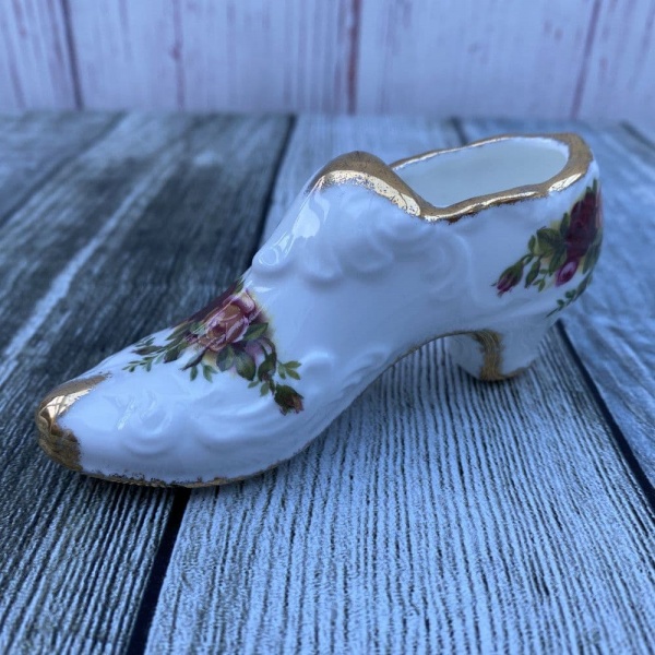 Royal Albert Old Country Roses Miniature Shoe