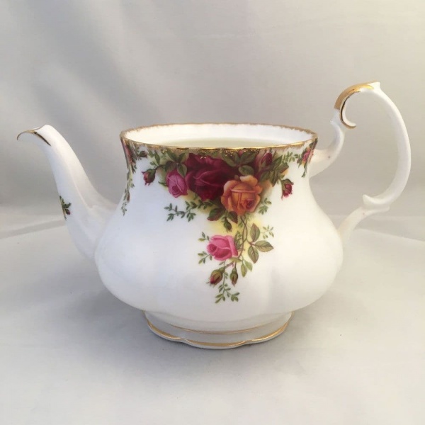 Royal Albert Old Country Roses Tea Pot, No Lid