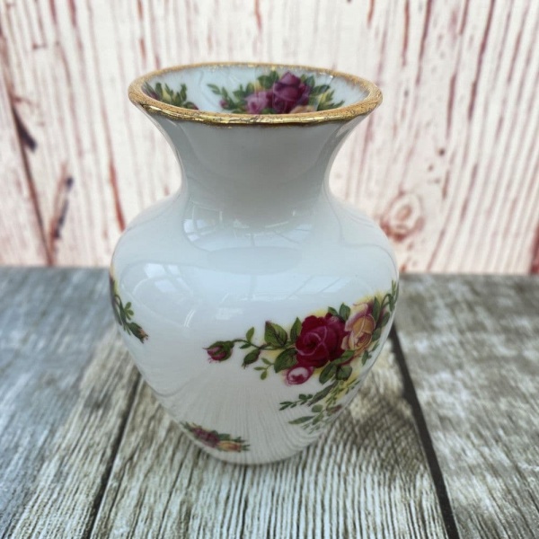 Royal Albert Old Country Roses Urn Vase, 3.5''