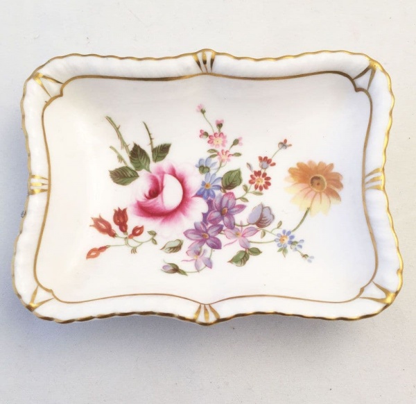 Royal Crown Derby, Derby Posies Small Rectangular Dishes