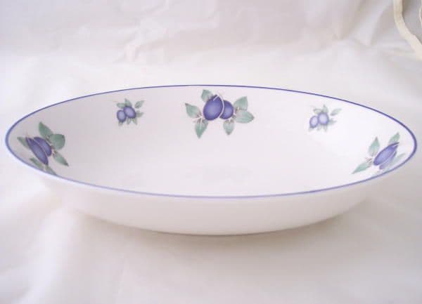 Royal Doulton Blueberry (TC 1204) Oval Serving Dish