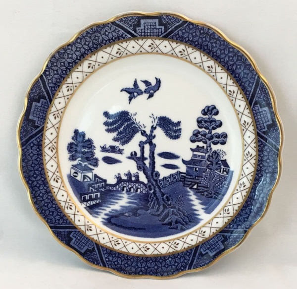 Royal Doulton, Booths Real Old Willow Tea Plates