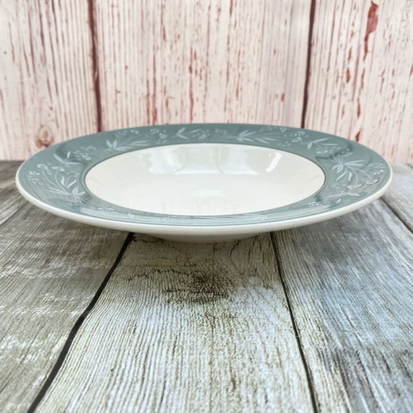 Royal Doulton Cascade Rimmed Bowl/Soup Plate, 8.5''