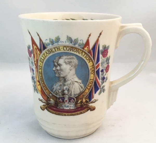 Royal Doulton Commemorative Mug, George VI Coronation,