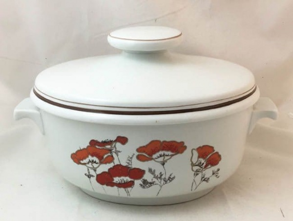 Royal Doulton Fieldflower (LS1019) Oval Lidded Serving Dishes