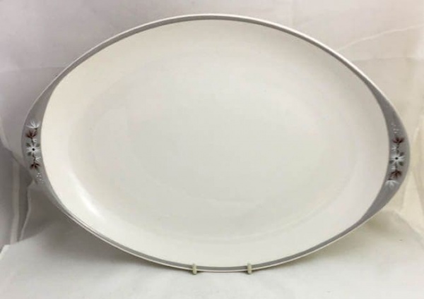 Royal Doulton Frost Pine Oval Serving Platter, 15''