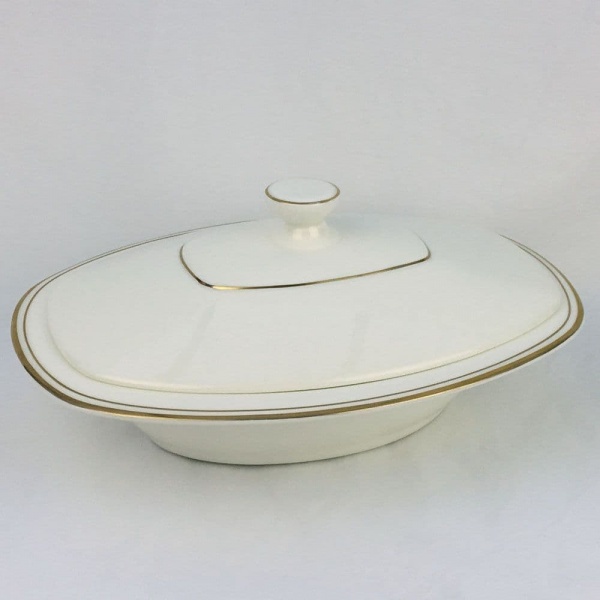 Royal Doulton, Gold Concord (H5049) Lidded Serving Dish