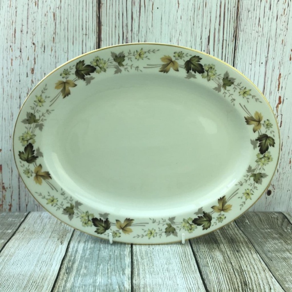 Royal Doulton Larchmont Oval Serving Platter, 13''