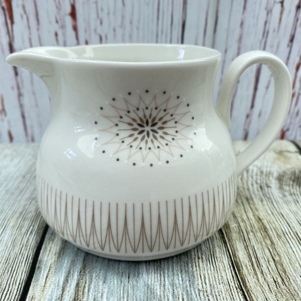 Royal Doulton Morning Star Milk Jug (Later Style with White Handle)
