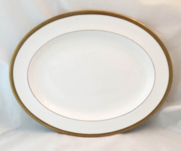 Royal Doulton Royal Gold Lidded Large Oval Serving Platters