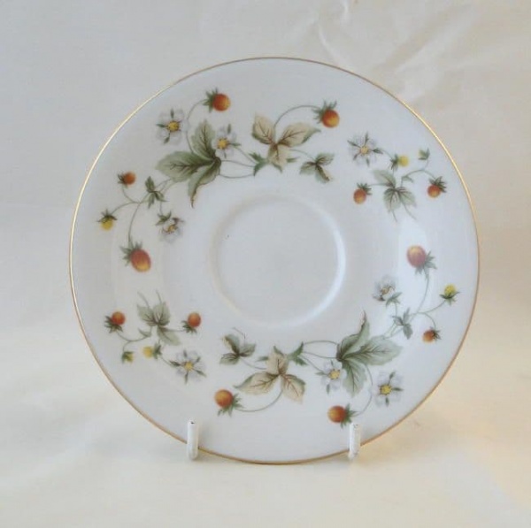 Royal Doulton Strawberry Cream Tea Saucer