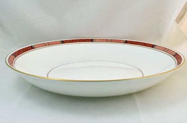 Royal Worcester Beaufort (Rust) Large Shallow Circular Serving Bowls