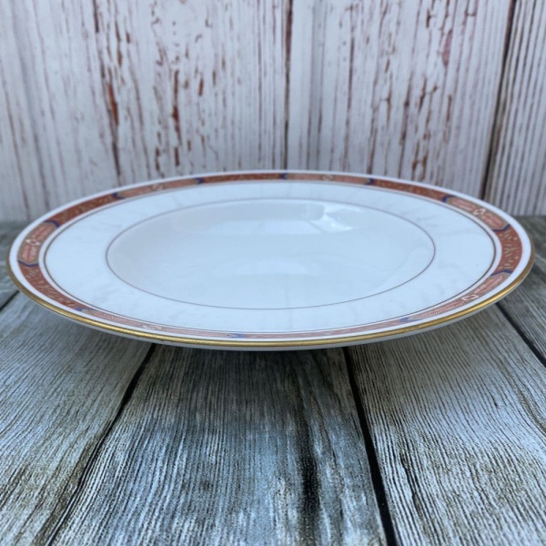 Royal Worcester Beaufort (Rust) Rimmed Bowl, 9.25''